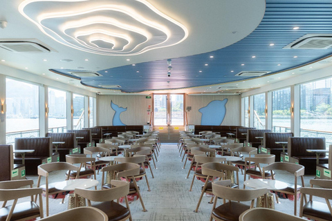 Hong Kong: Victoria Harbour Water Taxi Sightseeing Cruise 45Mins Sightseeing Trip with Modern Cruise