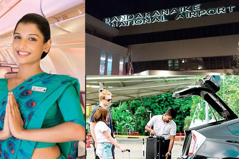 Abholung und Rücktransfer: (BIA) Bandaranaike International Airport