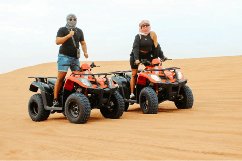 Abu Dhabi: Quad Bike ATV Safari, Camel Ride and Sandboarding