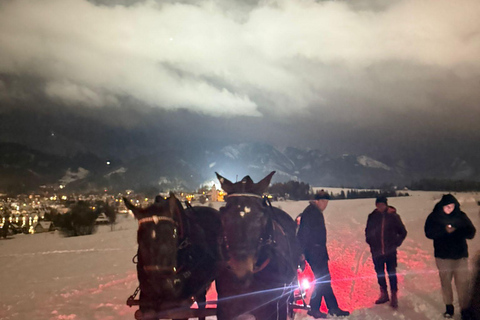 Krakow: Zakopane Snowmobile & Kulig Day Trip with Dinner