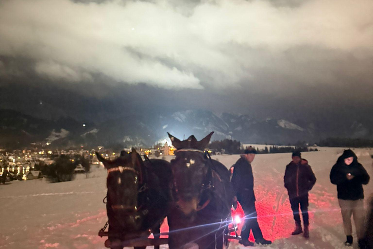 Krakow: Zakopane Snowmobile & Kulig Day Trip with Dinner