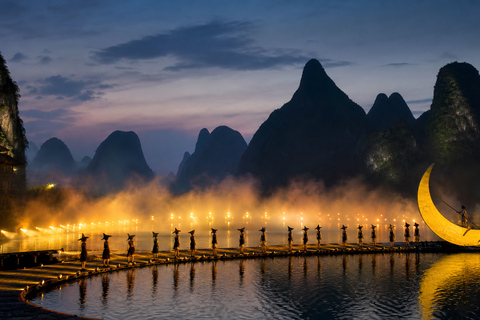 YangShuo: Impression Liu Sanjie Show Ticket with Options A2 President VIP | Tea Break, Drinks & Premium View