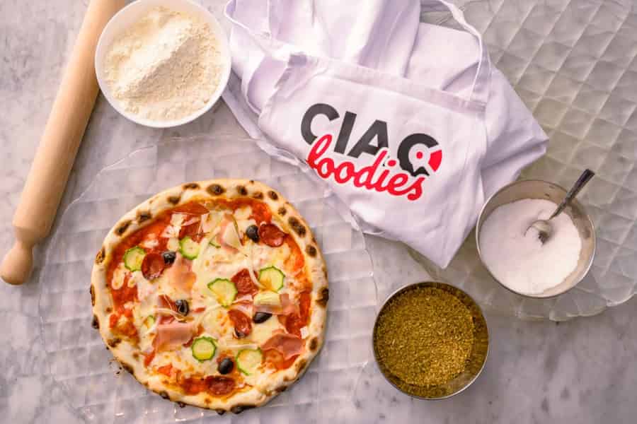 Florenz: Pizza und Gelato Erlebnis mit unbegrenztem Wein