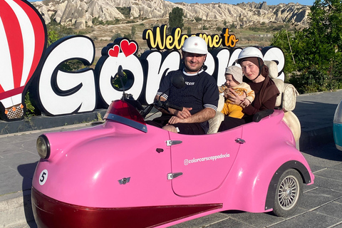 Cappadocia: Vintage Electric Trike Tour – Self-Drive Cappadocia: Vintage Electric Trike – Sunset 2-Hours Ride