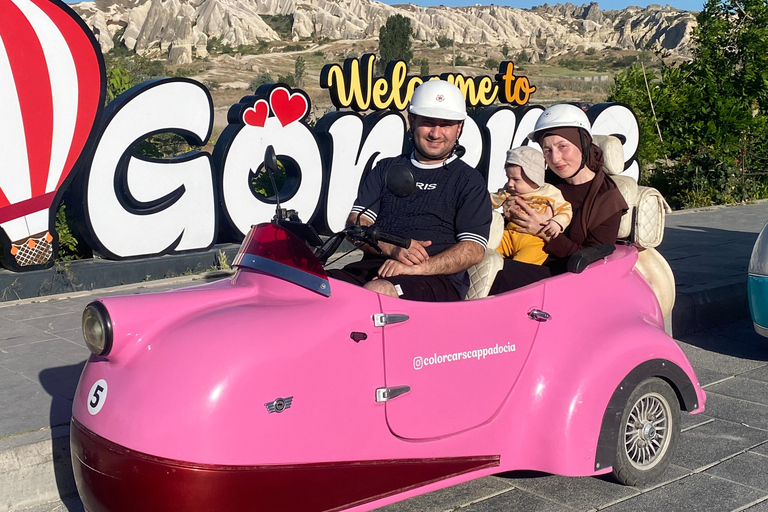 Cappadocia: Vintage Electric Trike Tour – Self-Drive Cappadocia: Vintage Electric Trike – Sunset 2-Hours Ride