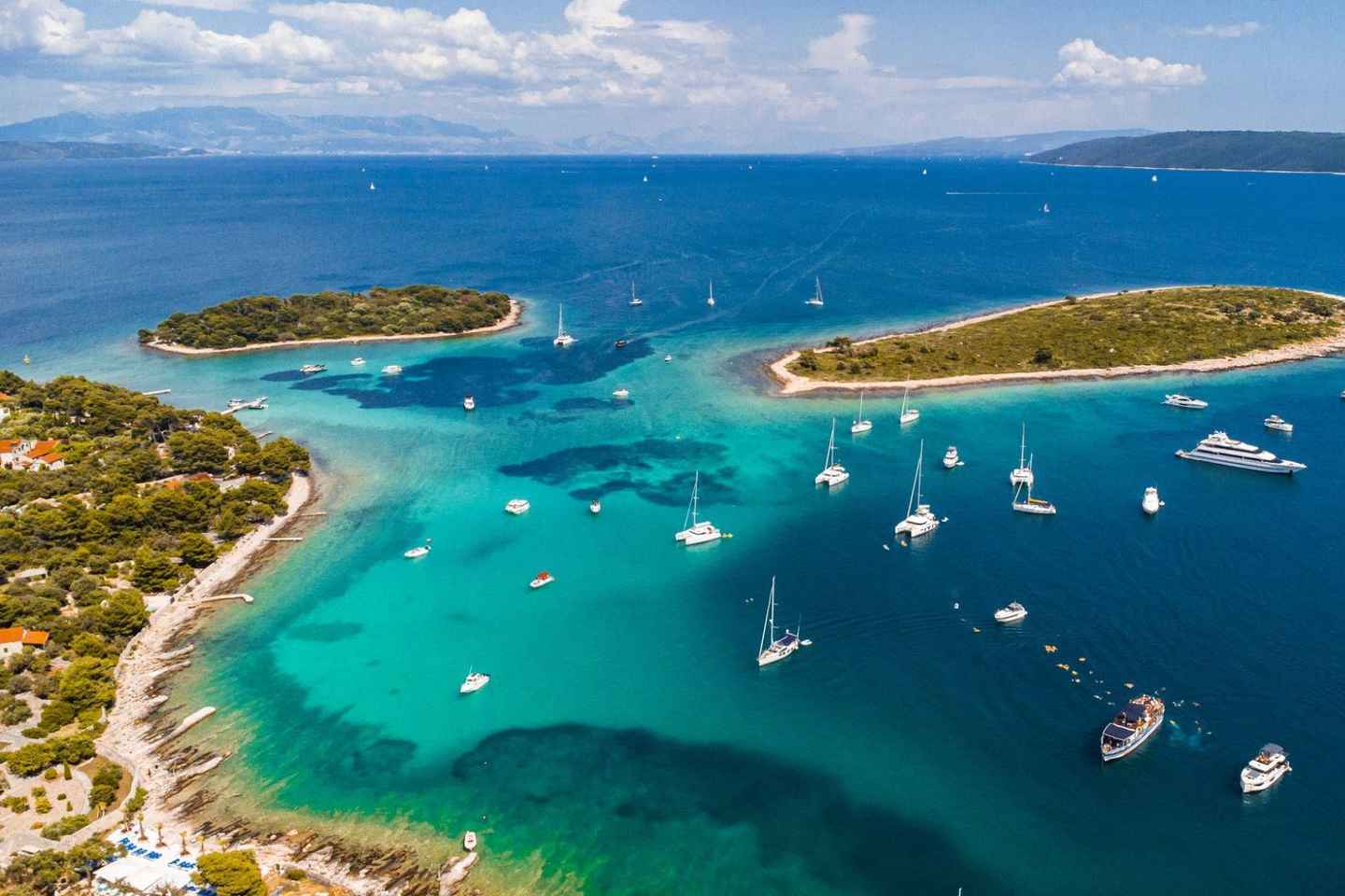 Split: Blue Lagoon & 3 Islands hopping with Lunch & Drinks