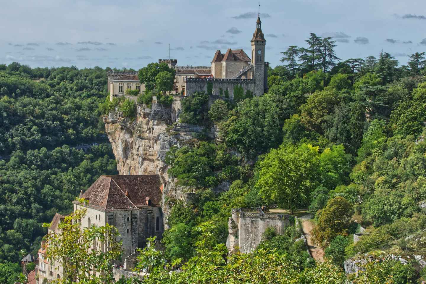 From Sarlat: Rocamadour Village Half-Day Trip