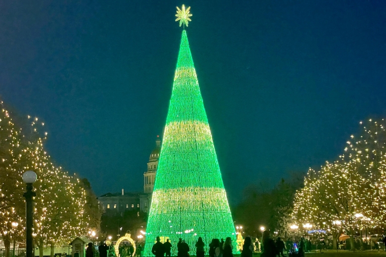 Denver : Holiday Lights & History Walking Tour (visite à pied des lumières de Noël et de l'histoire)Denver : Visite à pied des lumières de Noël et de l'histoire