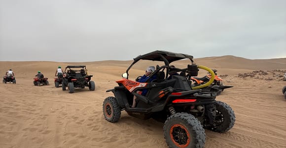 Agadir: Desert and Beach Buggy Tour with Sandboarding