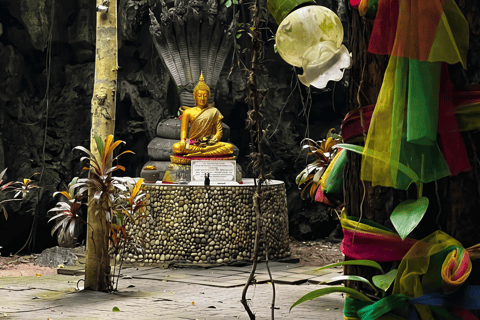 Pattaya: Waterfall Swim, Cave River and Naga Temple Day Trip