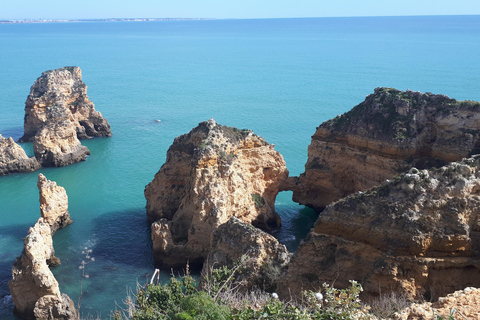 Lagos: Wycieczka łodzią do grot Ponta da Piedade/jaskinieWycieczka łodzią do grot w Lagos nie jest prywatna