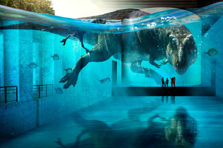Bordeaux: Bassins des Lumières Dinosaurs Ticket Bordeaux: Bassins des Lumières Dinosaur Ticket