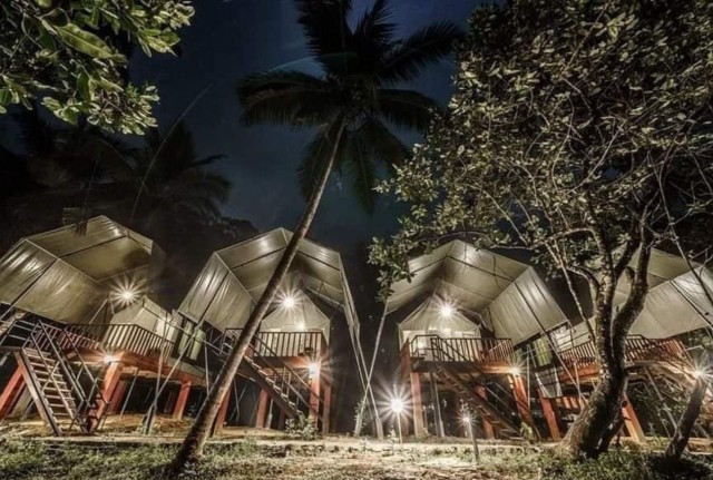 Visit Sinharaja Forest Reserve Glamping with BBQ Night in Tangalle
