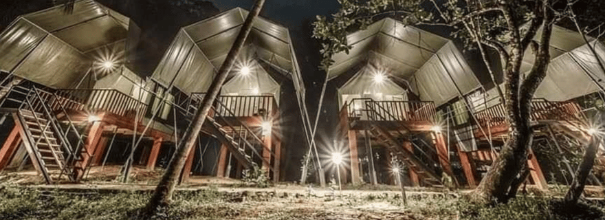 Réserve forestière de Sinharaja Glamping avec soirée barbecue