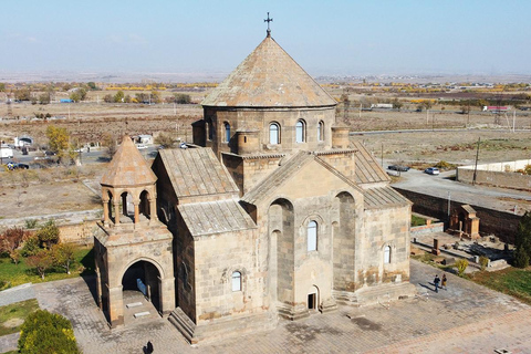 From Yerevan: Echmiadzin cathedral and Zvartnots temple Private tour without guide