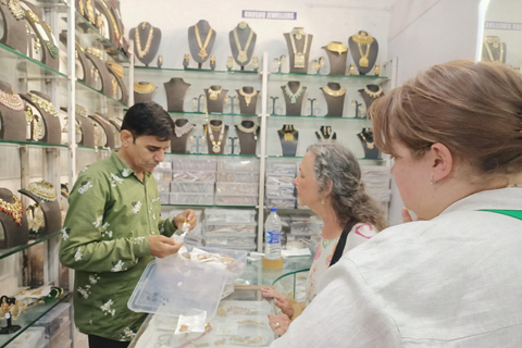 Excursão ao mercado de Mumbai