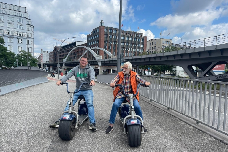 2H E-scootertour door Hamburg2H Hamburgse Scrooser-tour