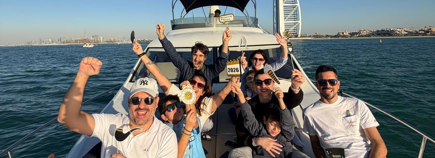 Dubaï : excursion de luxe en yacht privé à Palm Jumeirah