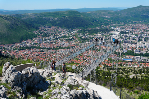 Mostar: Skywalk Fortica & Street Art Tour (Zipline Optional)