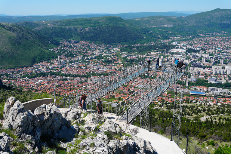 Mostar: Skywalk Fortica & Street Art Tour (Zipline Optional)