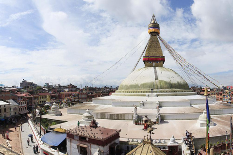 Katmandu: Excursão espiritual budista com almoço no mosteiroKatmandu: Tour espiritual budista com almoço no mosteiro