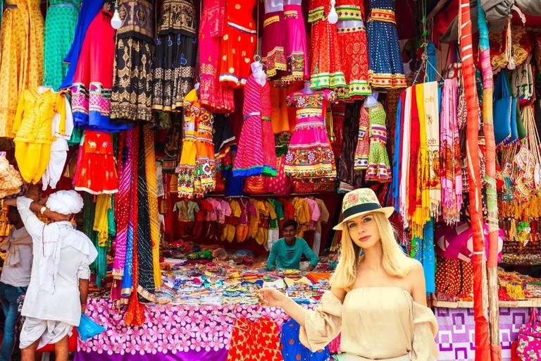 Privat: Jaipur Shopping Tour mit Auto und Abholung vom Hotel