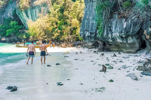 Från Phi Phi: Se solnedgången vid Maya Bay, Planktron och snorklingPhi Phi :Se solnedgången vid Maya Bay, Planktron och snorkla