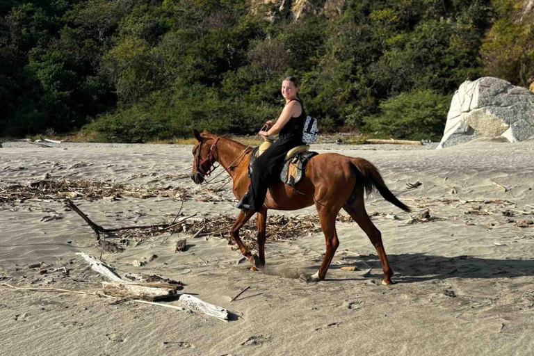 From Huatulco: Beach Horseback Riding Experience Regular Beach Horseback Riding Tour (2 hours)