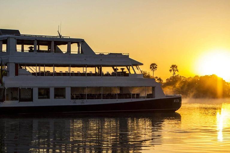 Victoria Falls: Guided Tour, Helicopter Flight, & Cruise