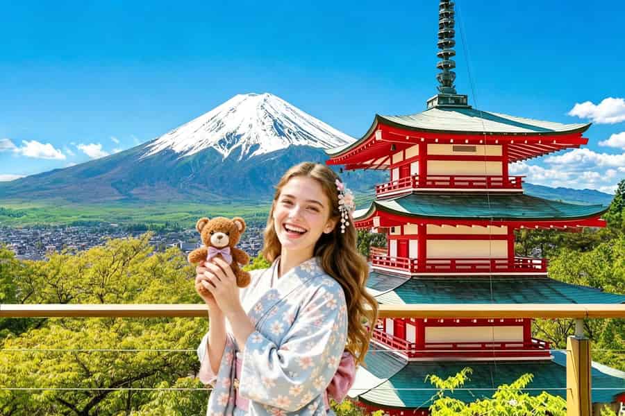 Tour zum Fuji und nach Hakone: Arakurayama, Oshino Hakkai, Owakudani. Foto: GetYourGuide Tour zum Fuji und nach Hakone: Arakurayama, Oshino Hakkai, Owakudani. Foto: GetYourGuide
