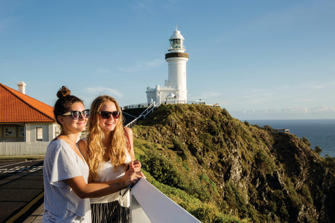 Byron Bay and Burleigh Heads Private Group TourBrisbane International Airport or Cruise Terminal Transfer