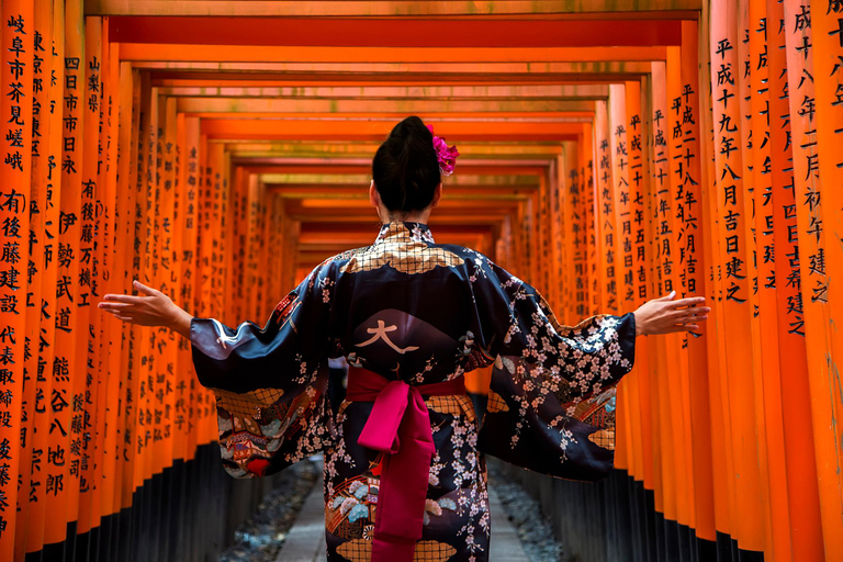 Entdecke Nara, Kiyozumi-dera &amp; Fushimi Inari von Osaka aus