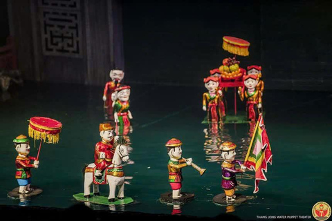 Hanoi: Thang Long Water Puppet Show Tickets VIP 2nd Class Rows 7-11 Express Pass