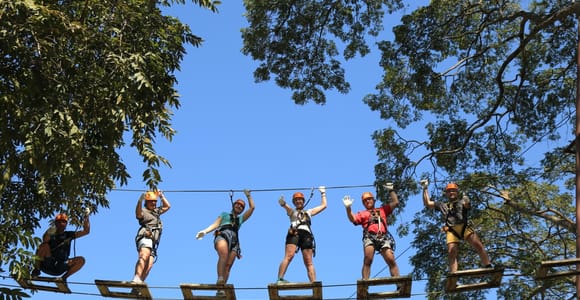 Chiang Mai: Zipline & High Rope Park with Lunch & Transfer