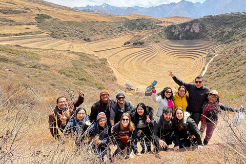Cusco:Valle Sagrado Chinchero Moray Salineras Ollantaytambo