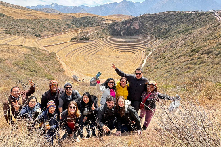 Cusco:Valle Sagrado Chinchero Moray Salineras Ollantaytambo