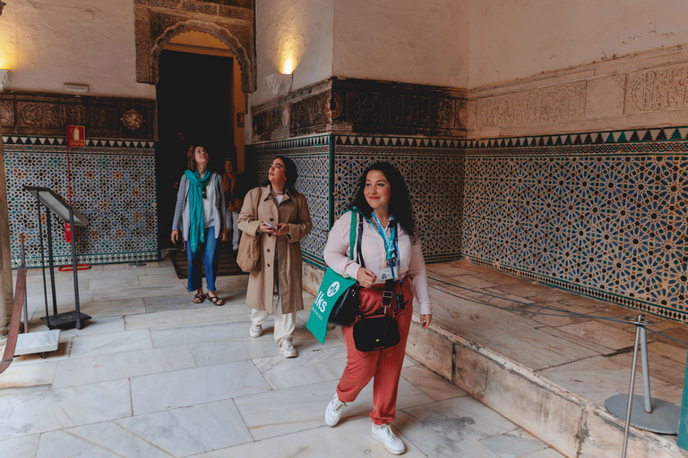 Seville: VIP Early Bird Guided Tour of The Alcazar Seville: Royal Alcazar Exclusive Early Access Guided Tour