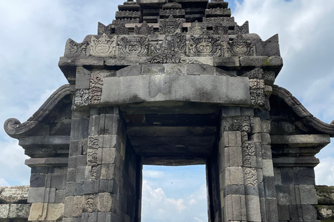 Tour dell&#039;alba di Borobudur e del tempio di Prambanan di un giorno (privato)