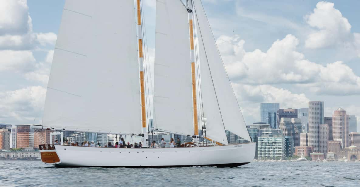 Boston: Harbor Champagne Sunset Sail from Rowes Wharf | GetYourGuide