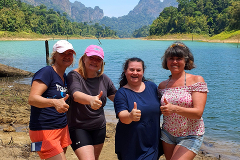 Från Krabi : Khao Sok Lake Tour i dagsutflykt