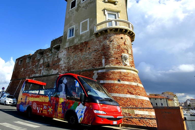 Livorno: Excursie naar Pisa en bustour door Livorno