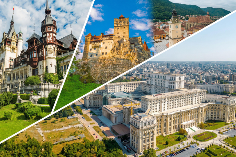Save 20% Combo Peles, Dracula Castles + Bucharest Parliament All Entrance Tickets included 1-Day Bucharest Parliament