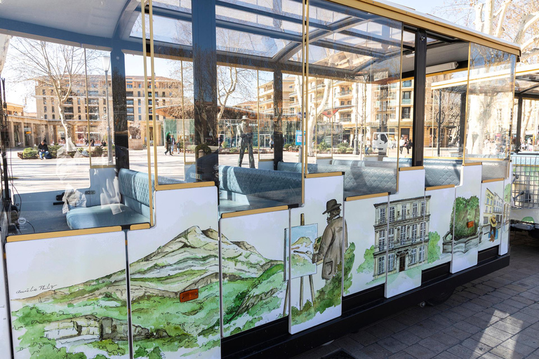 Aix-en-Provence by Electric Tourist Train – Paul Cezanne Tour