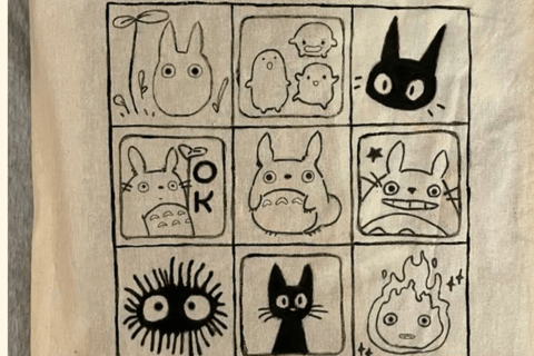 Cusco: Warsztaty z dekoracji toreb na ramię Tocuyo z przewodnikiemCusco: Warsztaty z dekorowania toreb typu tote bag z motywem Tocuyo