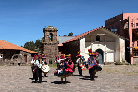 Excursion: 3 stops in the middle of Lake Titicaca, floating Uros and Taquile Excursion: 3 stops in the middle of Lake Titicaca, floating Uros Islands, and Taquile
