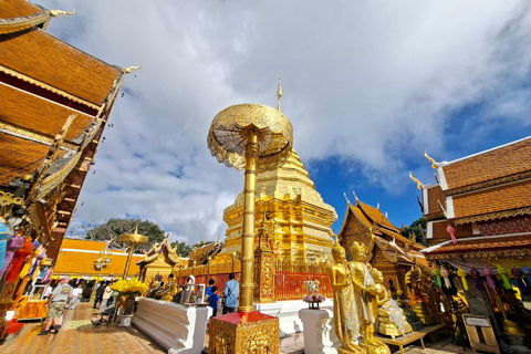 Chiang Mai: Doi Suthep Temple & Hmong Village Tour Tour with Meeting point (Mcdonald Nimman)