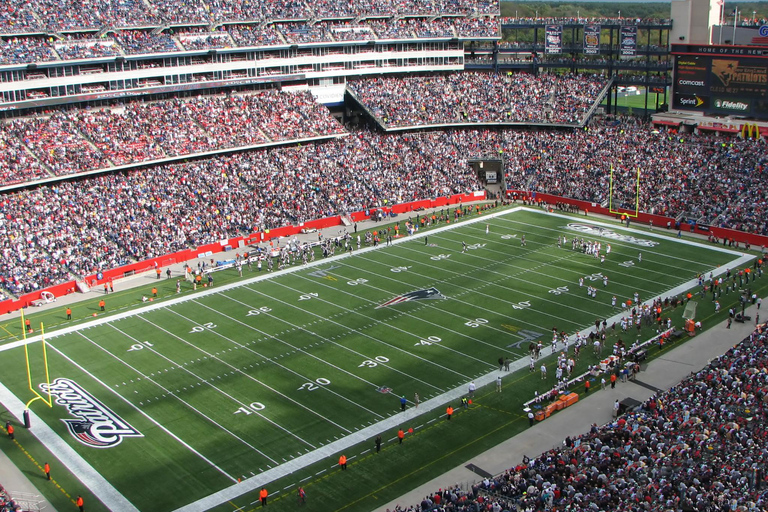 Boston: New England Patriots Football Game Ticket End Zone