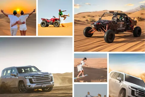 Qatar: Tour del deserto in quad con trasferimenti opzionali