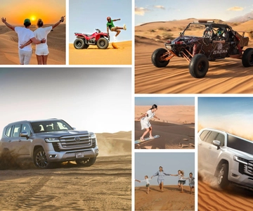 Qatar: Desert Quad Bike Tour with Optional Transfers