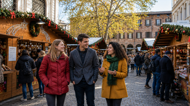 Bologna Christmas Tour: Private & Custom with a Local Guide